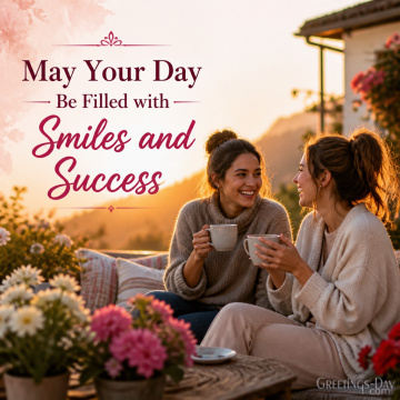 May Your Day Be Filled with Smiles and Success