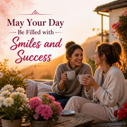 May Your Day Be Filled with Smiles and Success