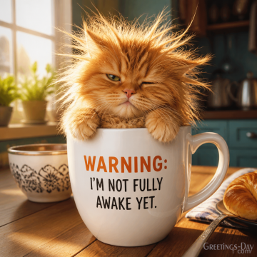 Warning: I’m Not Fully Awake Yet