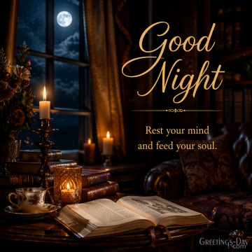 Good Night Quote – Close Your Eyes and Let Hope Shine