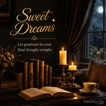 Inspirational Good Night Quote – Every Peaceful Night Prepares a Brighter Day