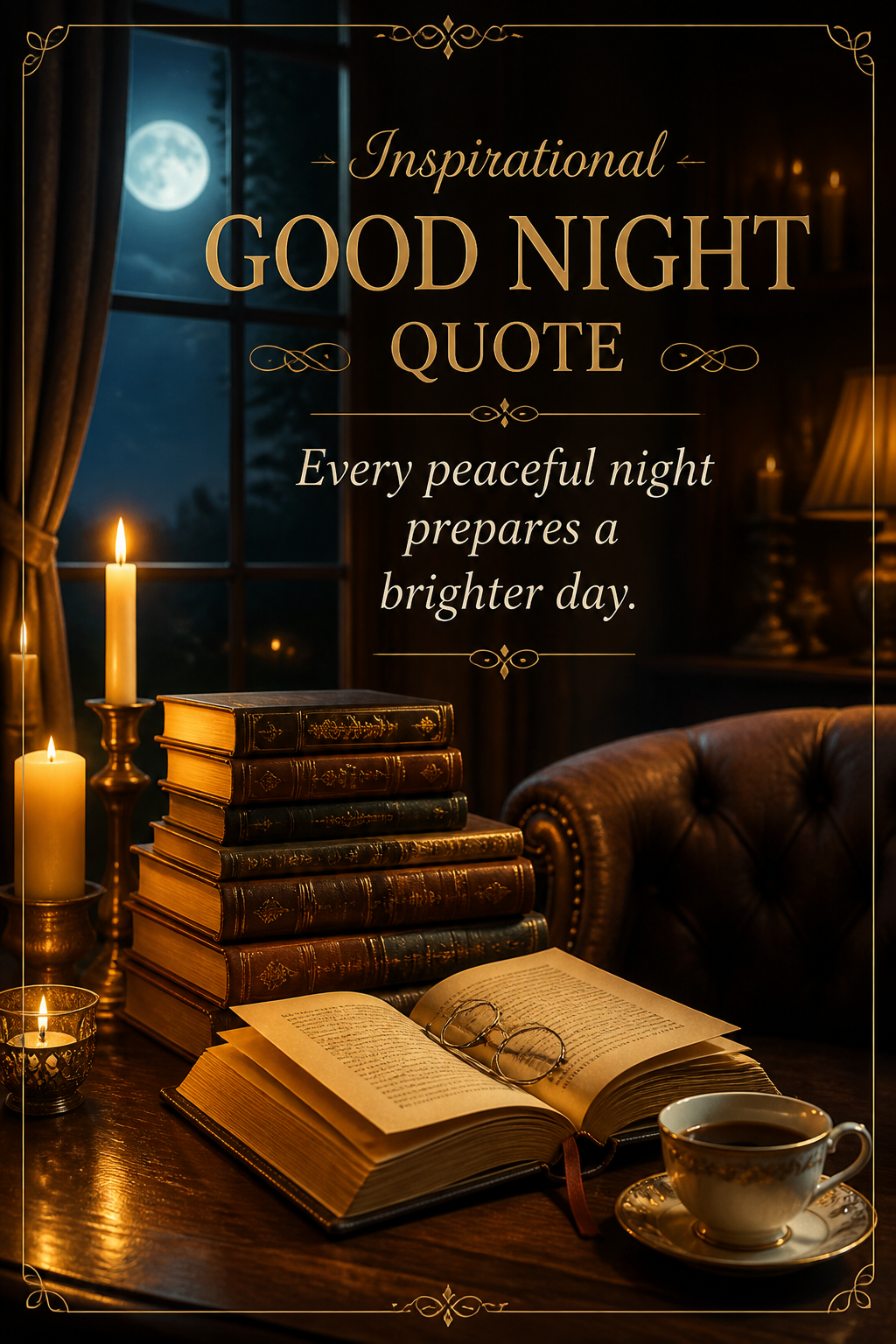 Good Night Quote – Rest Your Mind and Feed Your Soul