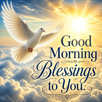 Good Morning Blessings to You