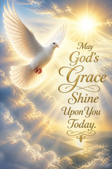 May God’s Grace Shine Upon You Today