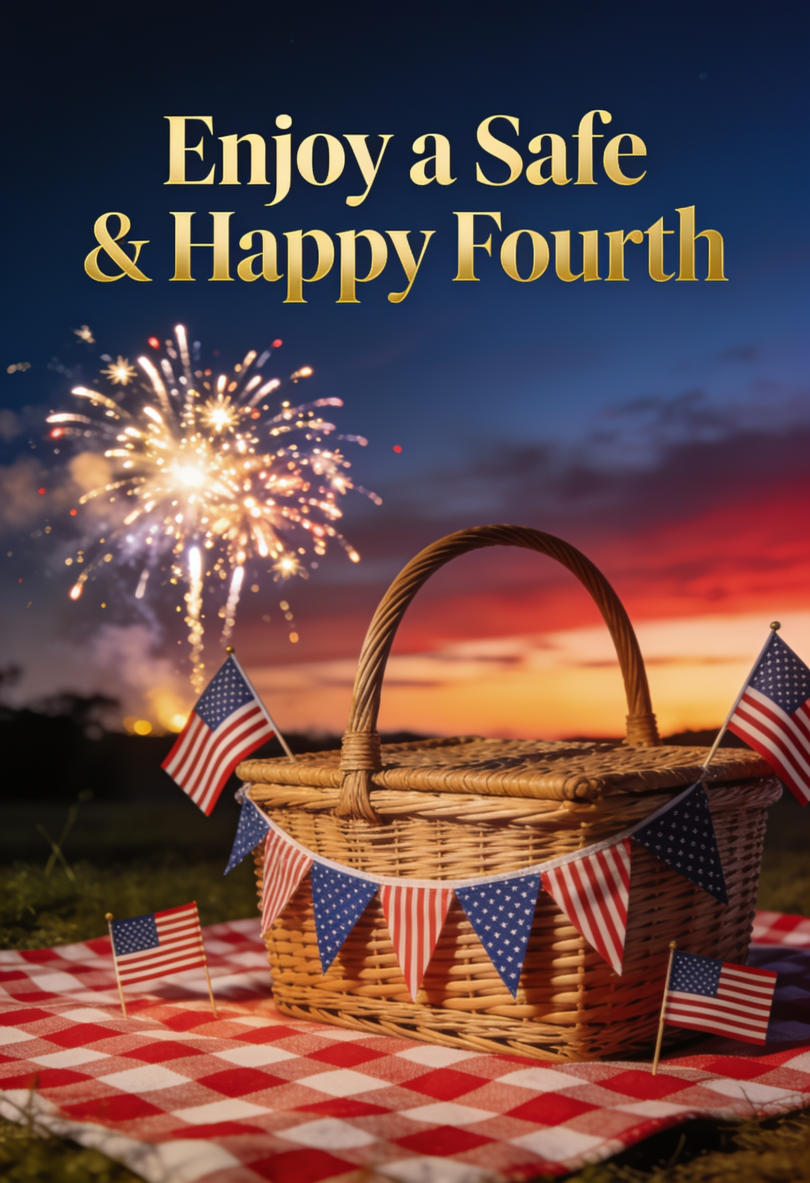 Enjoy a Safe & Happy Fourth