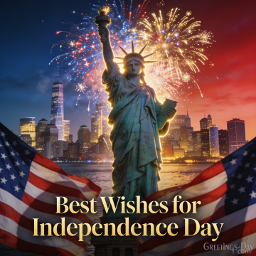 Patriotic Independence Day Greetings