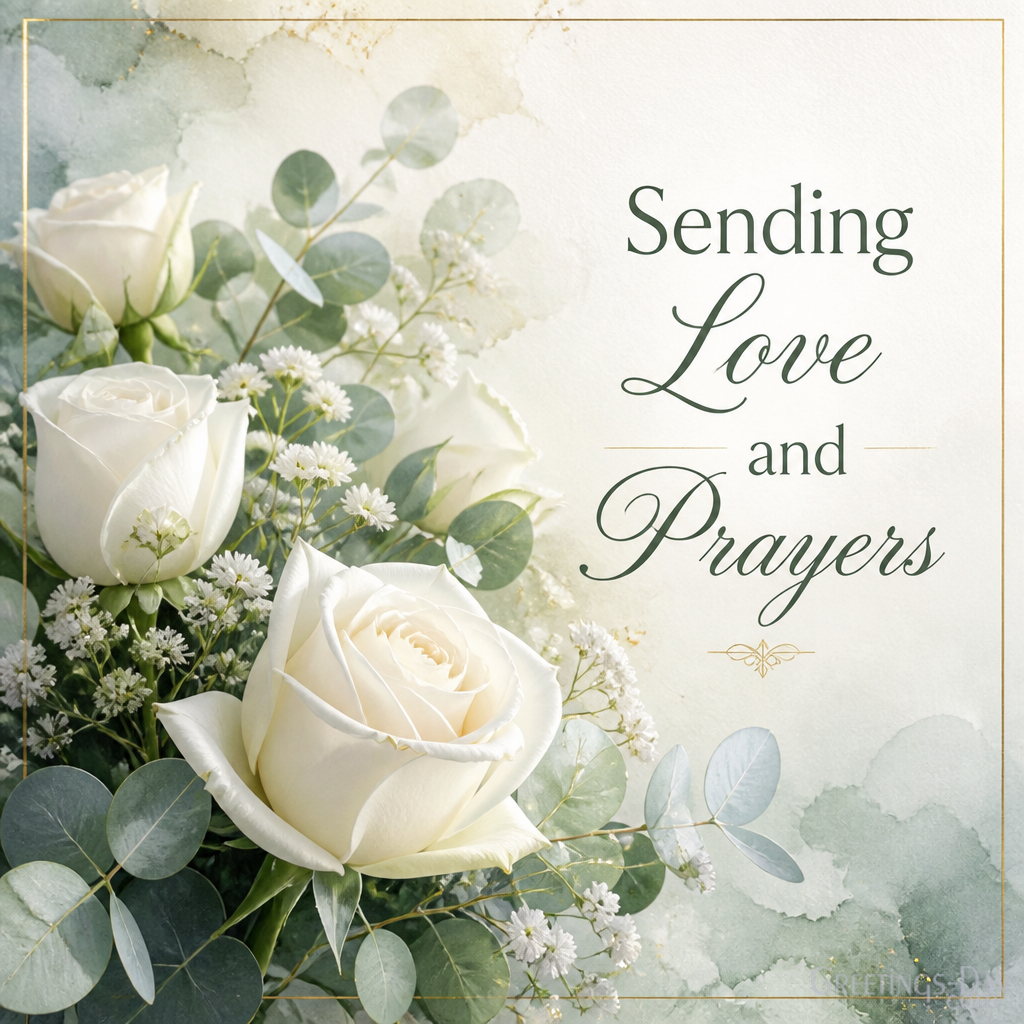 Sending Love and Prayers