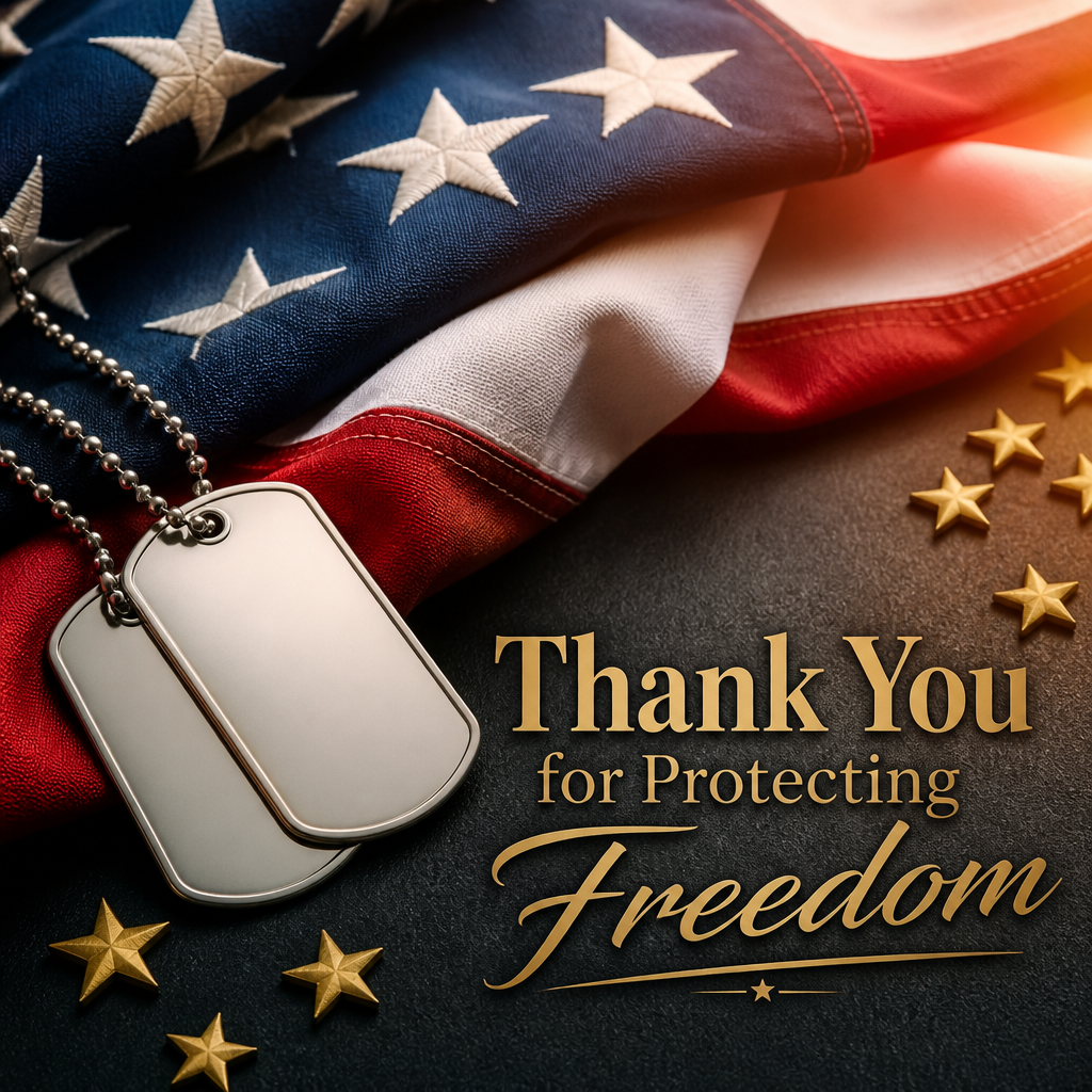 America Is Grateful | Independence Day Greetings for Service Members