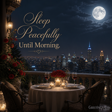 Good Night Until Morning