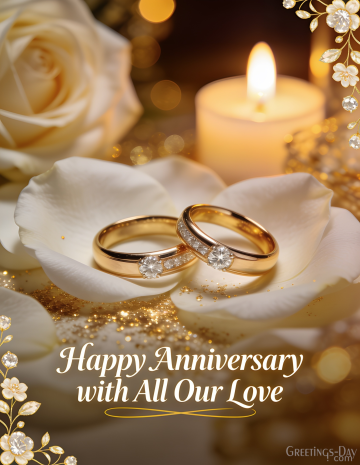 Happy Anniversary with All Our Love