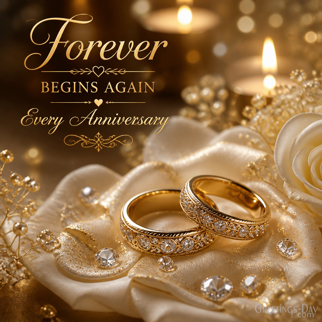 Forever Begins Again Every Anniversary