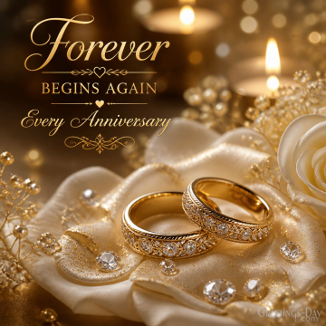 Forever Begins Again Every Anniversary