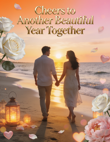 Cheers to Another Beautiful Year Together