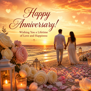 Happy Anniversary! Wishing You a Lifetime of Love and Happiness