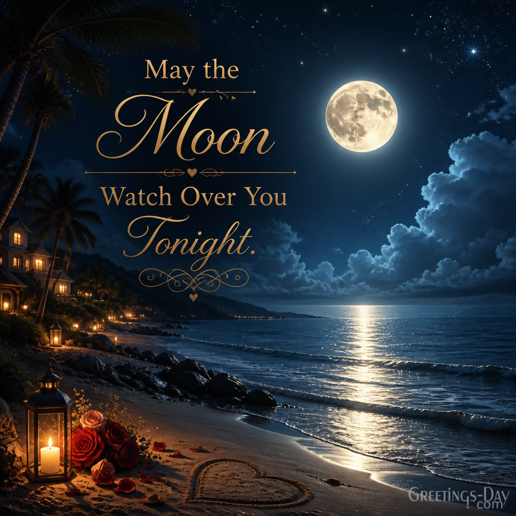 May the Moon Watch Over You Tonight