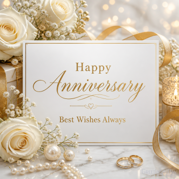 Happy Anniversary and Best Wishes Always