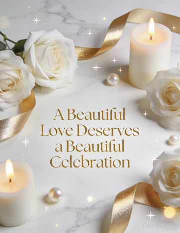 A Beautiful Love Deserves a Beautiful Celebration