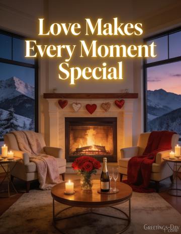 Love Makes Every Moment Special
