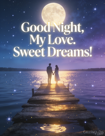Good Night, My Love. Sweet Dreams!