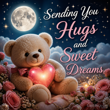 Sending You Hugs and Sweet Dreams