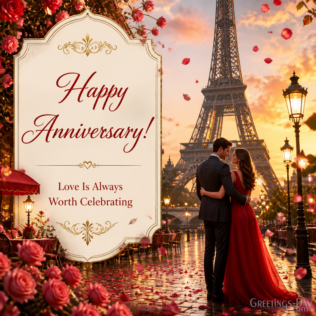 Happy Anniversary! Love Is Always Worth Celebrating