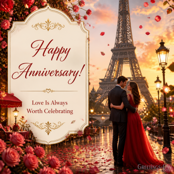 Happy Anniversary! Love Is Always Worth Celebrating