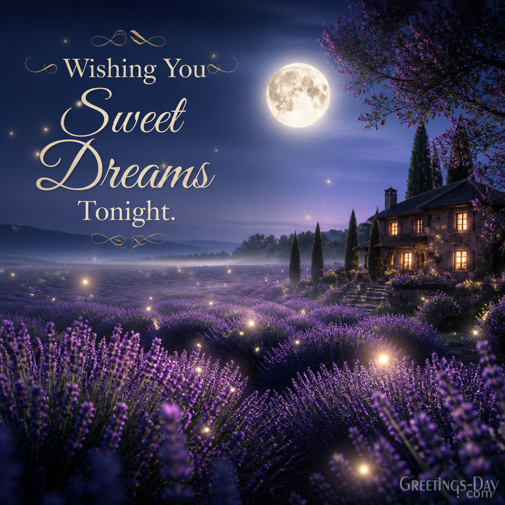 Wishing You Sweet Dreams Tonight