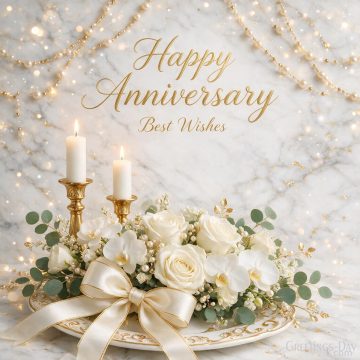 Happy Anniversary & Best Wishes
