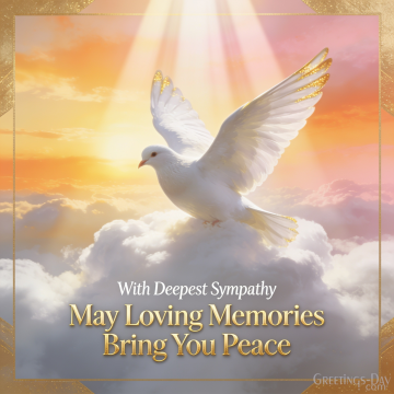 May Loving Memories Bring You Peace