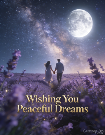 Wishing You Peaceful Dreams