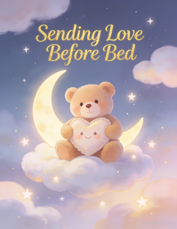 Sending Love Before Bed
