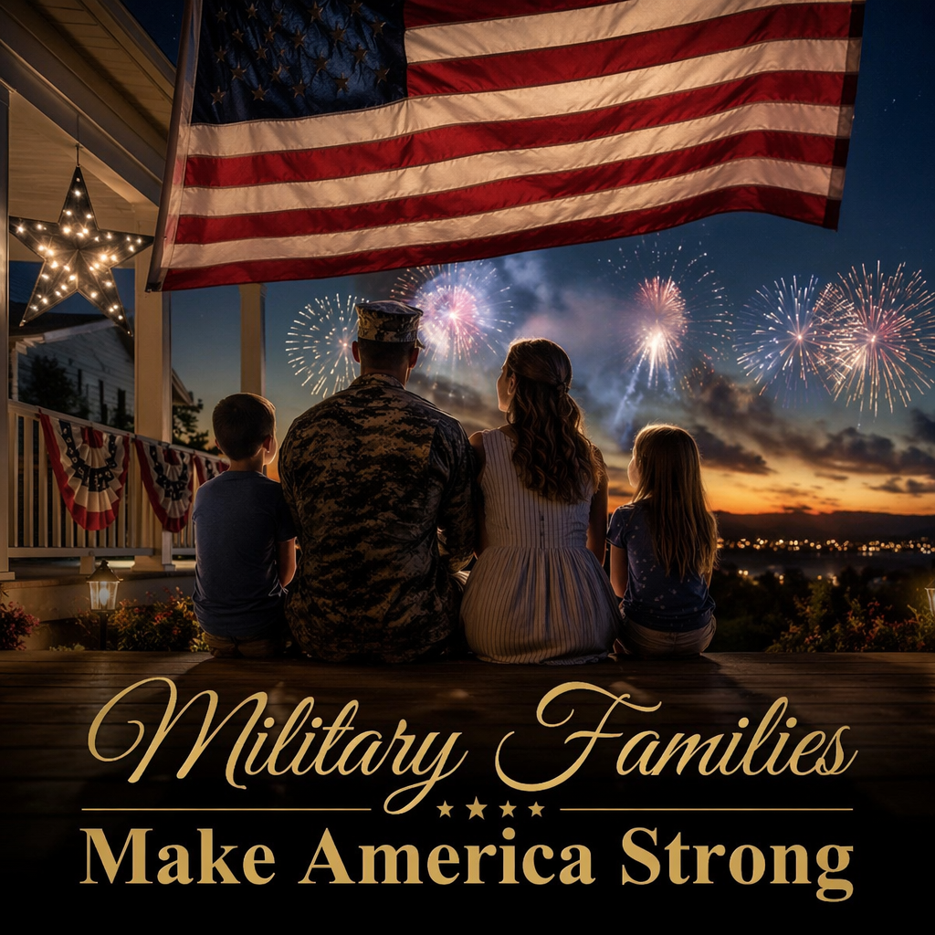 Military Families Make America Strong | Happy Fourth of July