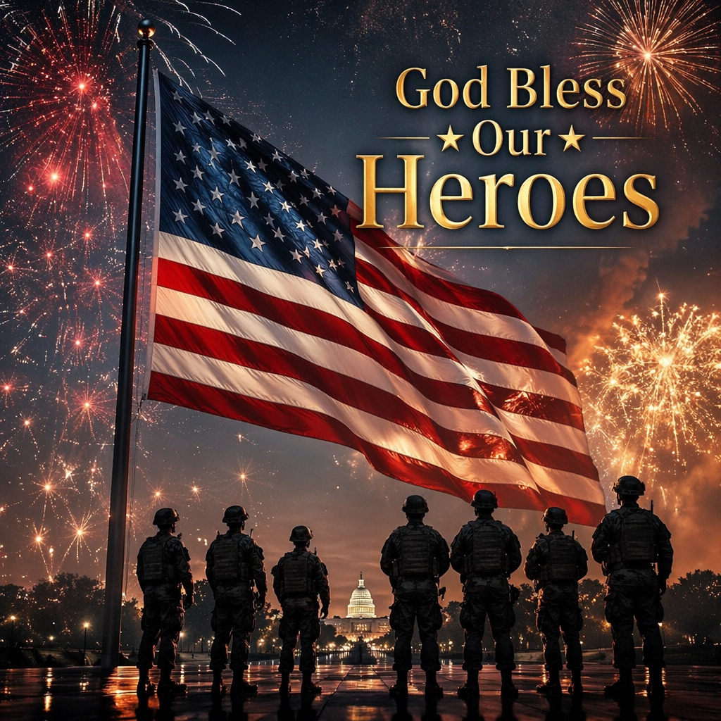 Happy 4th of July | America Honors Its Heroes