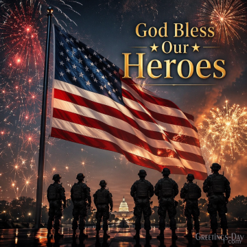 Happy 4th of July | America Honors Its Heroes