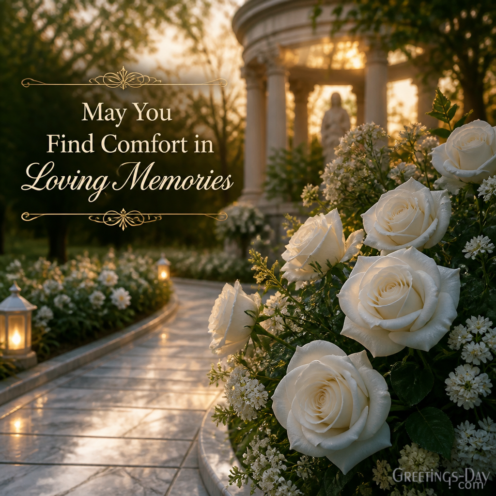 May You Find Comfort in Loving Memories