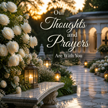 Our Thoughts and Prayers Are With You