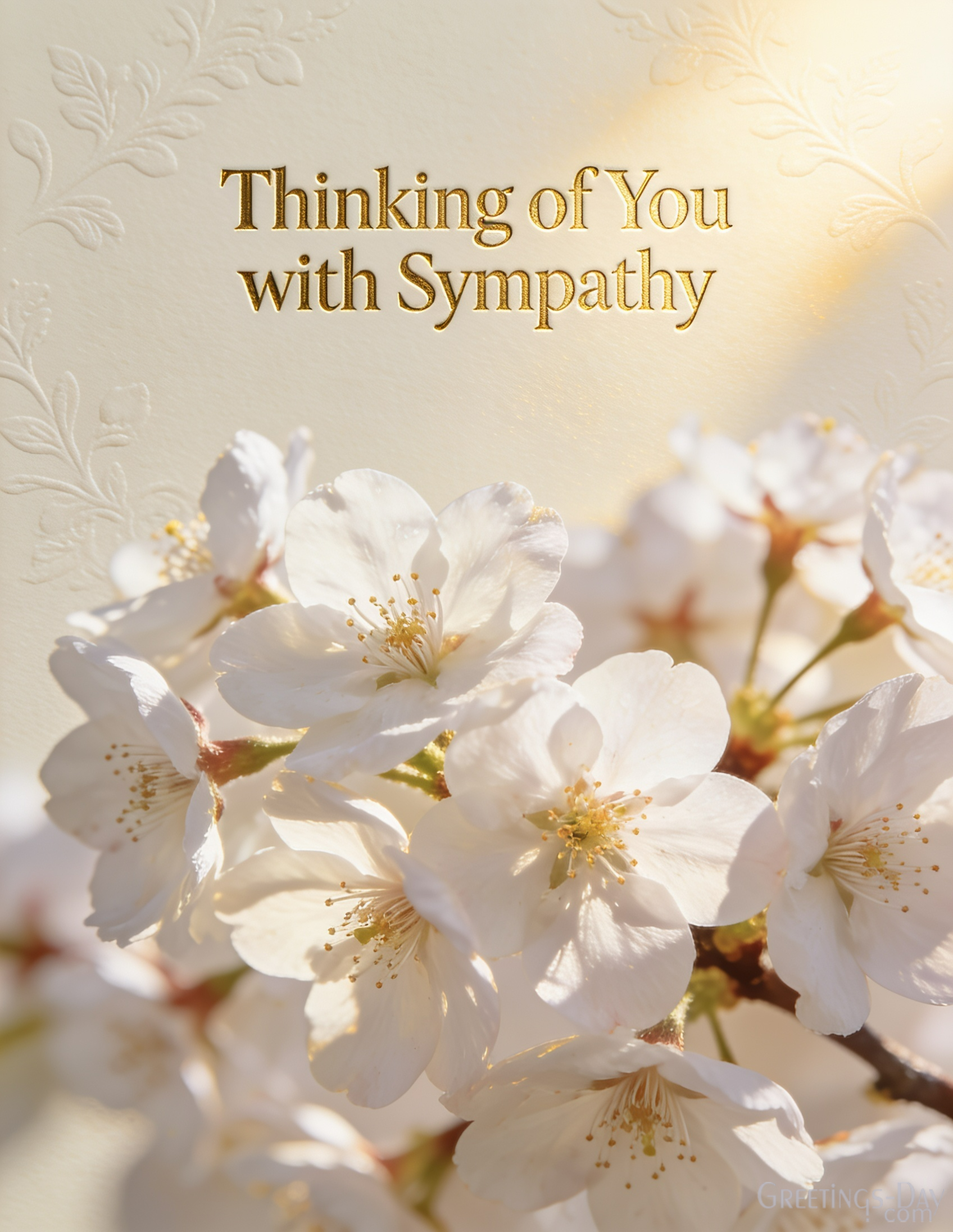 Thinking of You with Sympathy