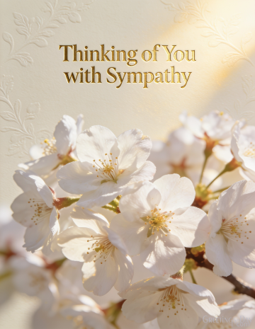 Thinking of You with Sympathy