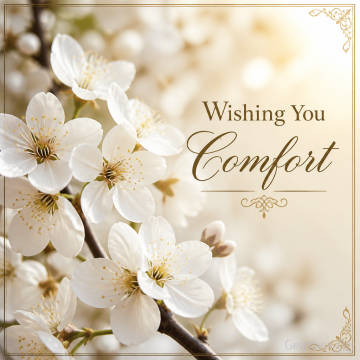 Wishing You Comfort