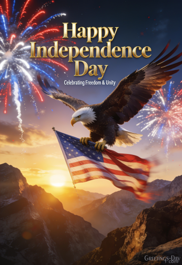 Freedom Lives Here | Fourth of July Wishes