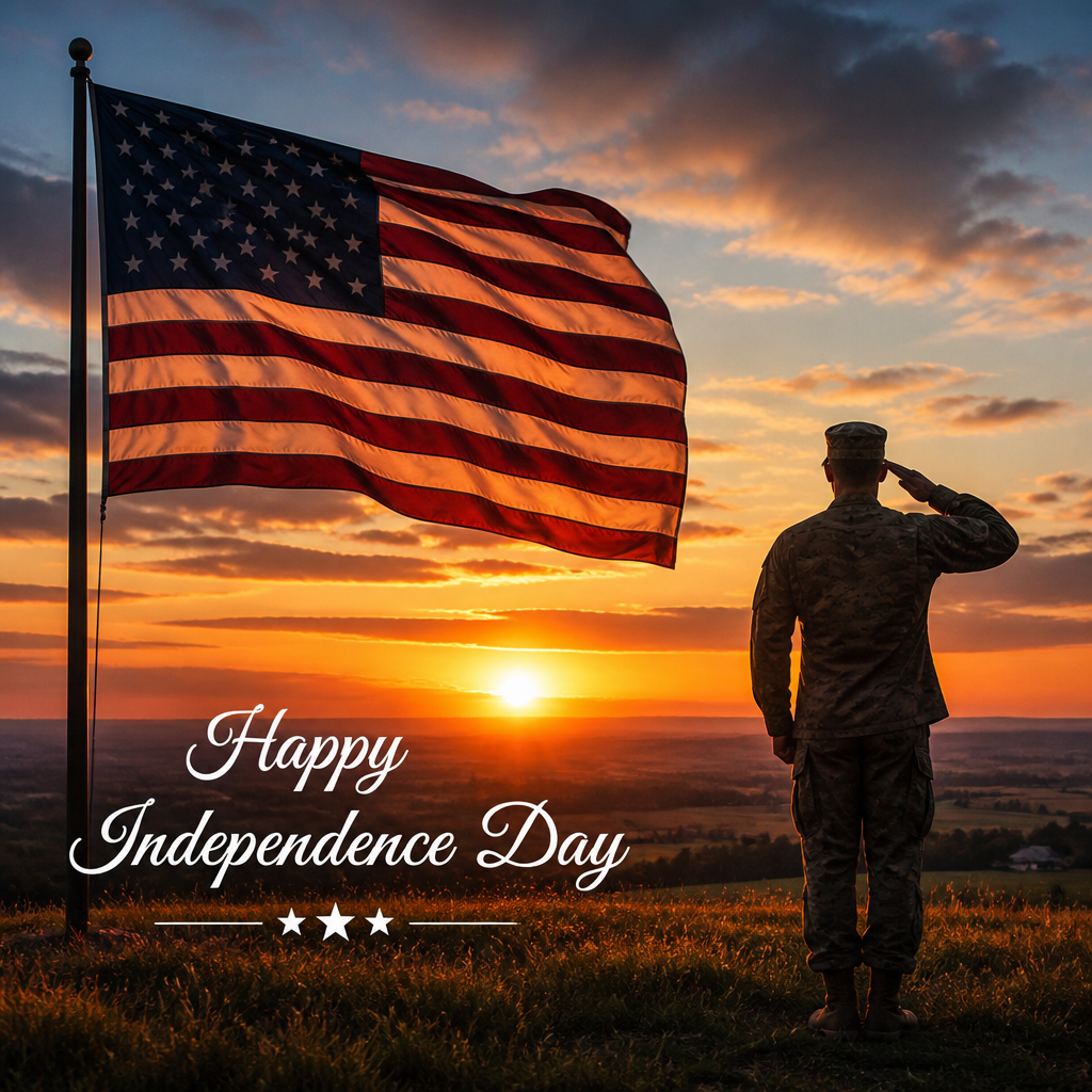 Honor Those Who Serve | A Heartfelt Independence Day Message