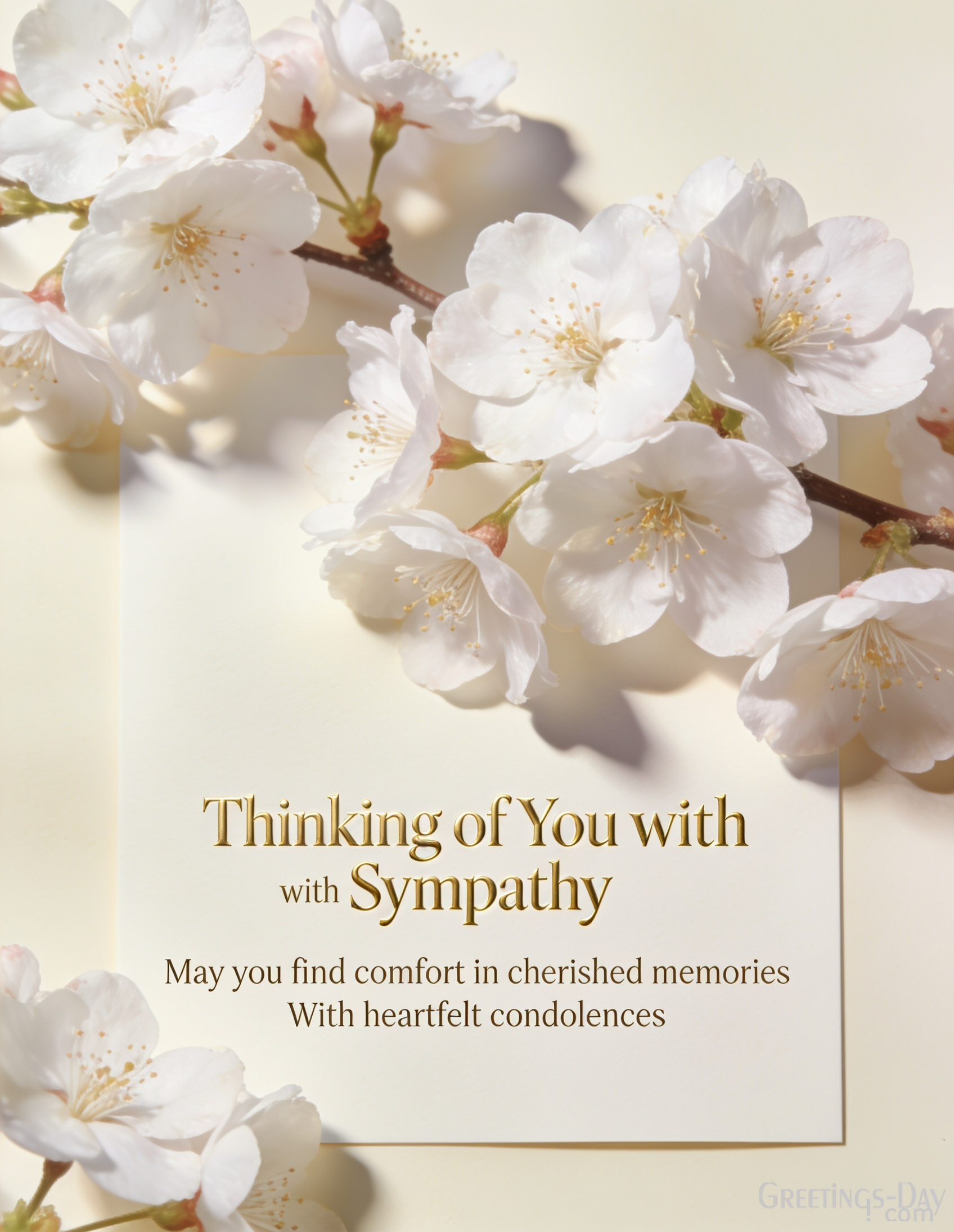 Thinking of You with Sympathy