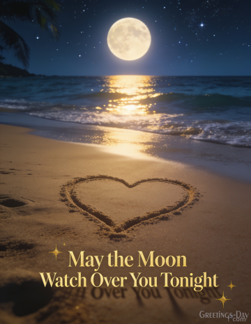 May the Moon Watch Over You Tonight
