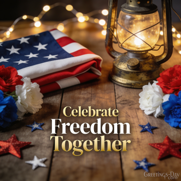 Happy Fourth of July | Celebrate Freedom Together
