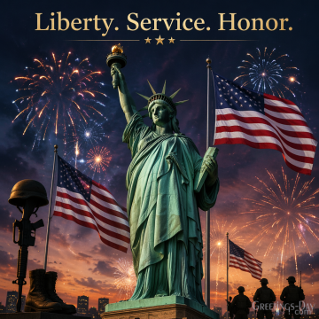 Liberty • Service • Honor | A Patriotic Independence Day Tribute