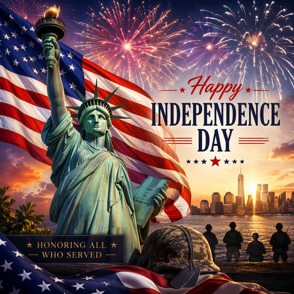 Happy Independence Day | A Salute to America’s Military