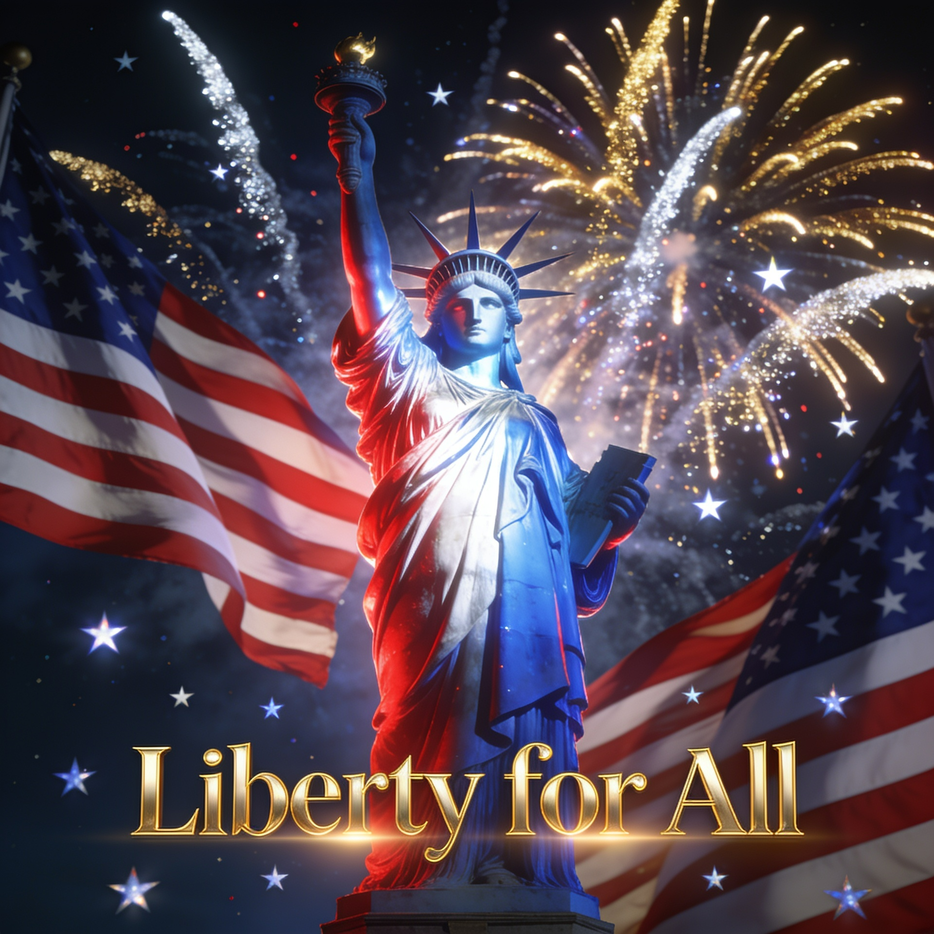 Liberty for All | Statue of Liberty Patriotic Image
