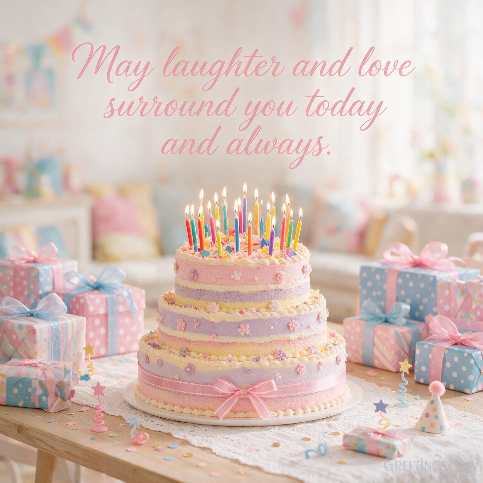 Have an Amazing Birthday – May Laughter and Love Surround You Today and Always