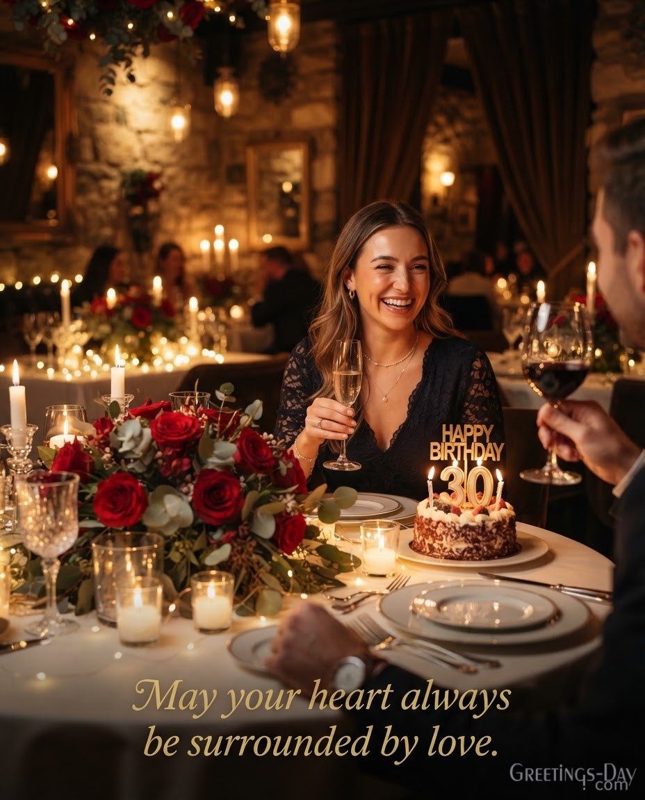 Birthday Wishes – May Your Heart Always Be Surrounded by Love