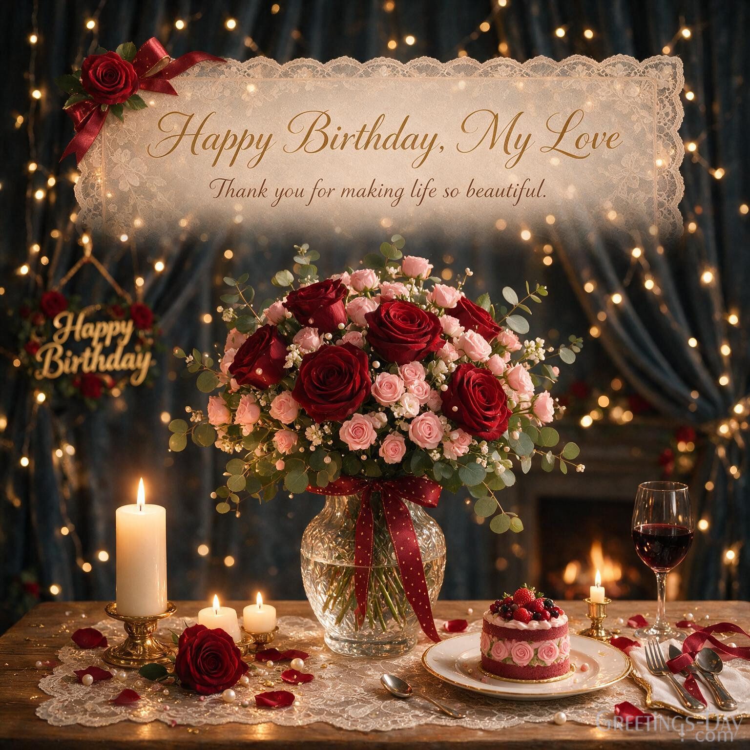 Happy Birthday – Thank You for Making Life So Beautiful